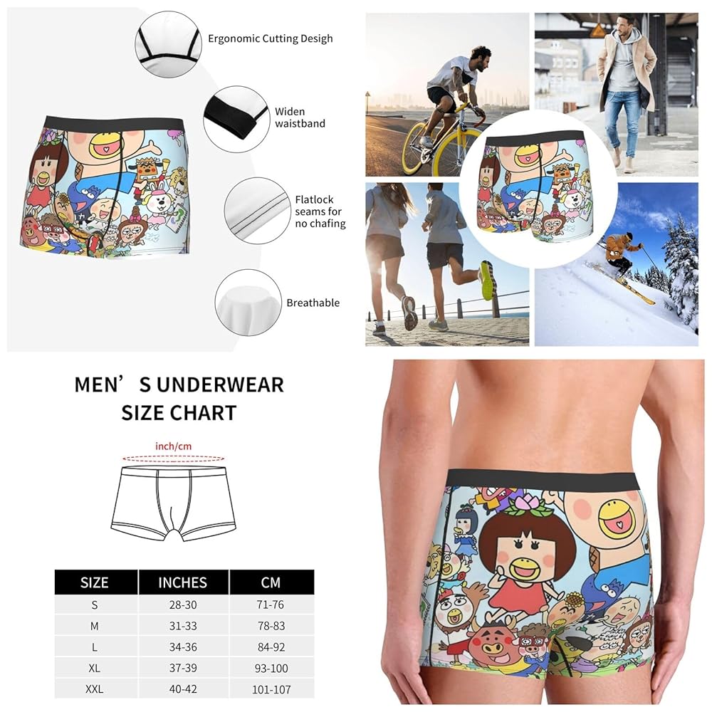Amazon | [Fgaith] メンズ 平角パンツ はなかっぱ (3) 抗菌性